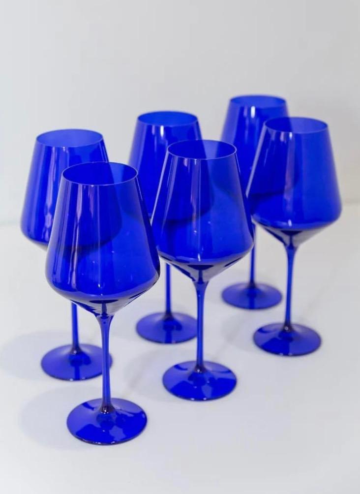Blue glass