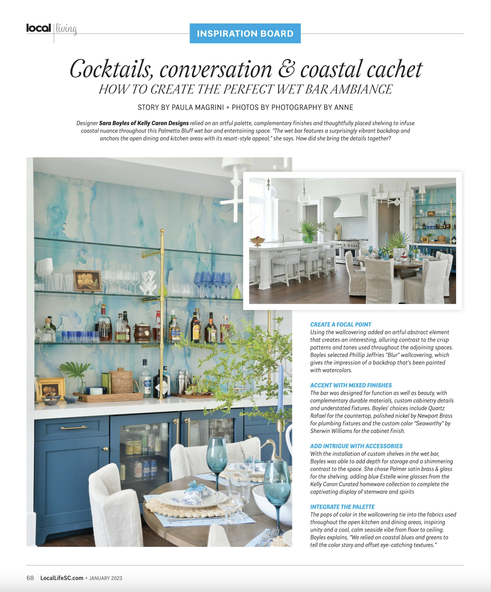 Cocktails, Conversation & Coastal Cachet