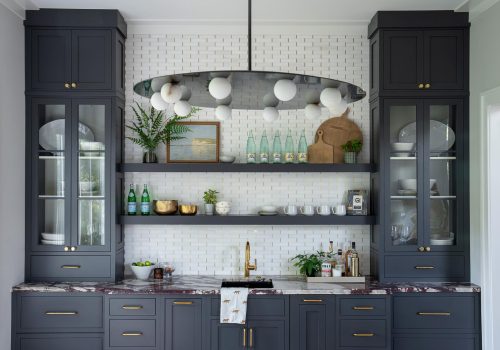 Eagle Lane Dark Cabinets & Sink