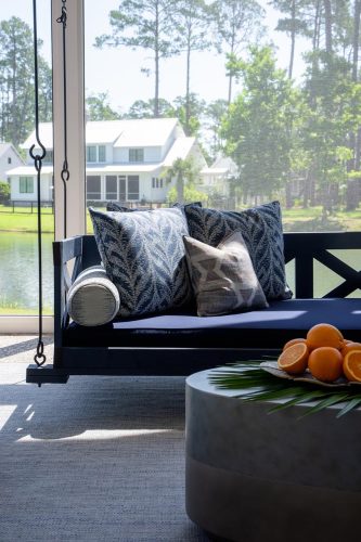 Drawbridge Road porch swing