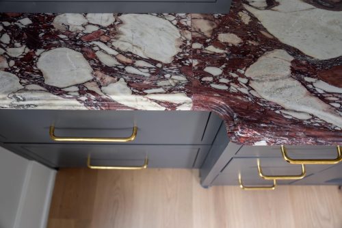 Eagle Lane Maroon Counter