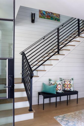 Ochre Staircase to upstairs
