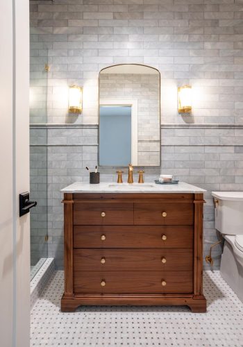 Boone Hall Brown Bathroom Sink
