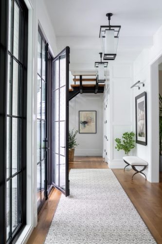 Golf Course Drive glass doors