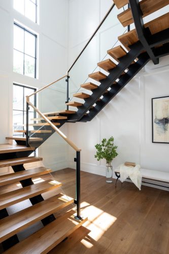 Golf Course Drive staircase