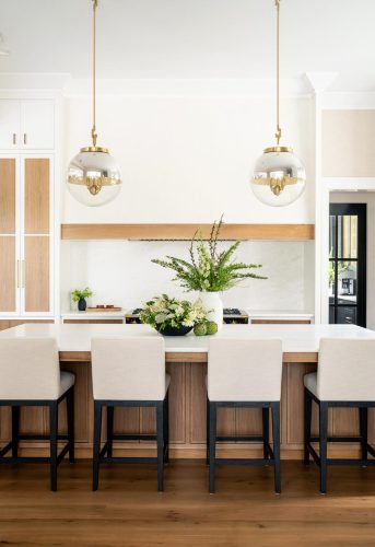 Golf Course Drive kitchen & island
