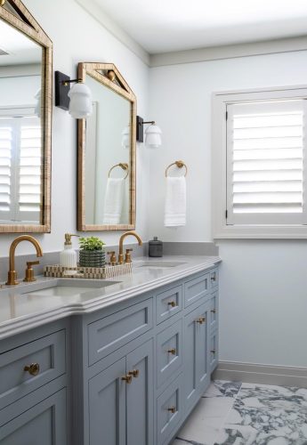 Spinnaker Double Vanity & Mirrors