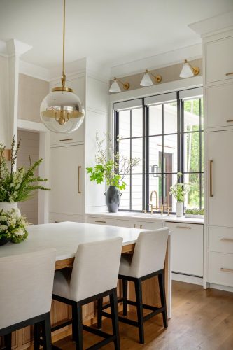 Golf Course Drive kitchen sink & island