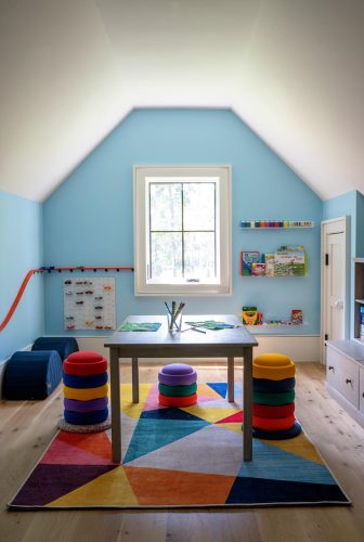Palmetto Bluff Road Blue Play Room