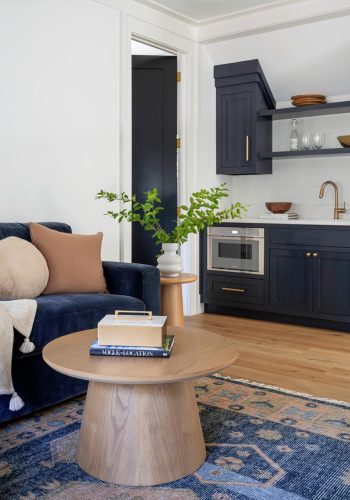 Thistle Lane blue couch