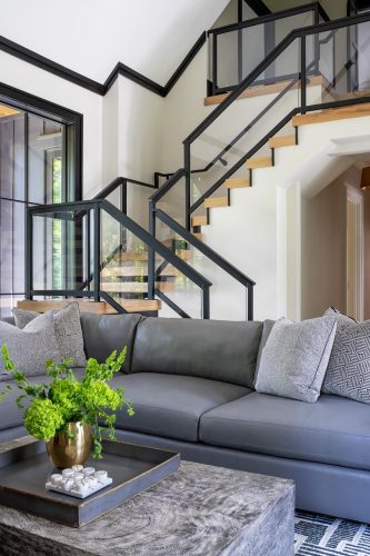 Palmetto Bluff Road Couch and Stairs