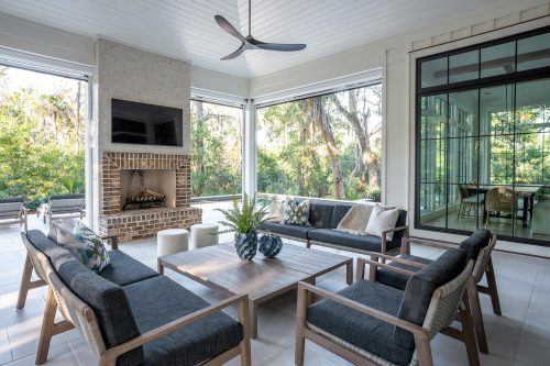 Thistle Lane sunroom lounge