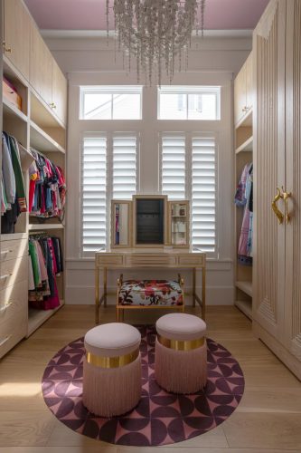 Crane Island walk-in closet