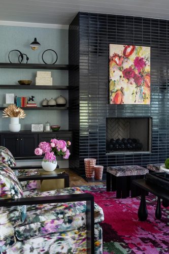 Wren Road Living Room Fireplace
