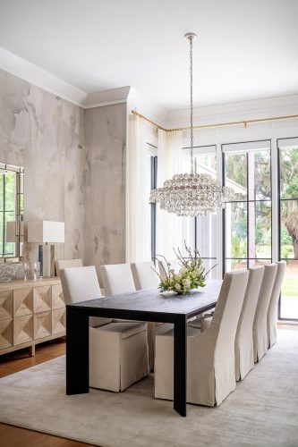 Golf Course Drive dining room