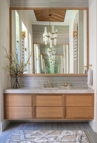 Palmetto Bluff Road hallway vanity