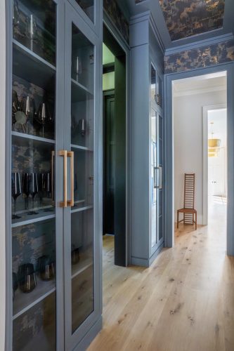 Palmetto Bluff Road Glass Cabinets