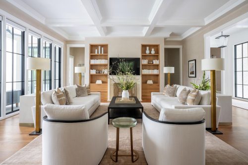 Golf Course Drive living room