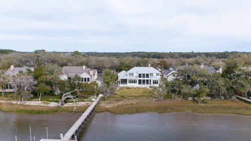 Crane Island house pier 