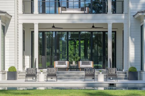 Golf Course Drive pool side lounge chairs